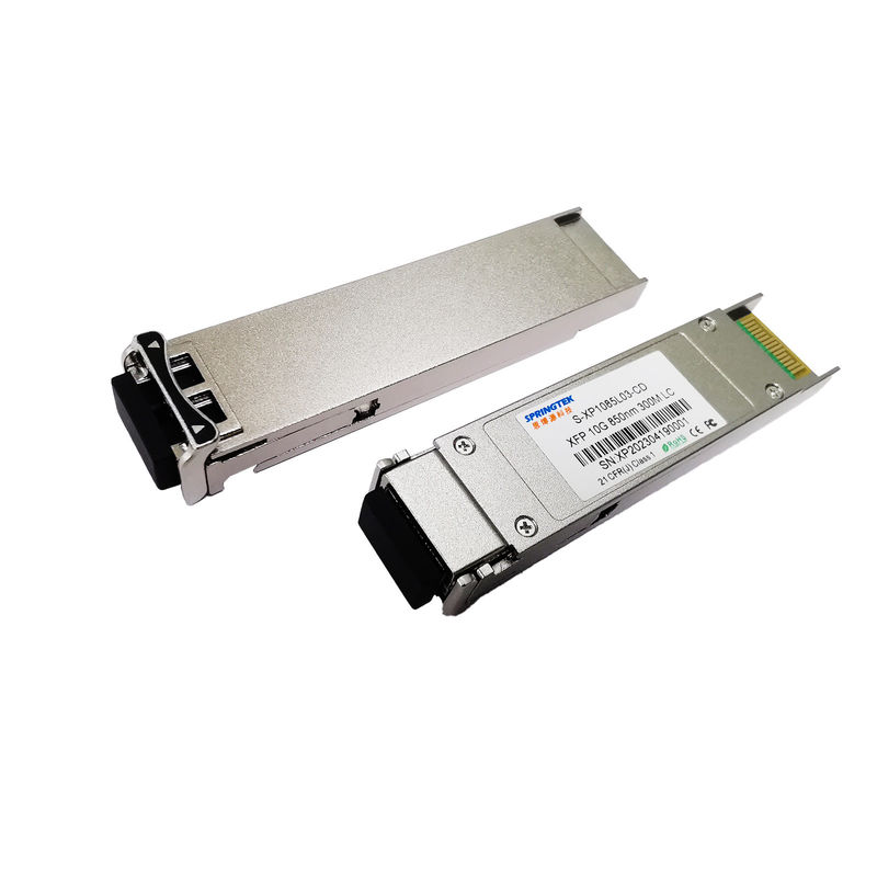 10G XFP SR 850nm 10G SFP+ ट्रांसीवर प्लगेबल XFP ऑप्टिकल ट्रांसीवर एलसी कनेक्टर